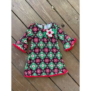 Counting Daisies girls 2t Christmas dress